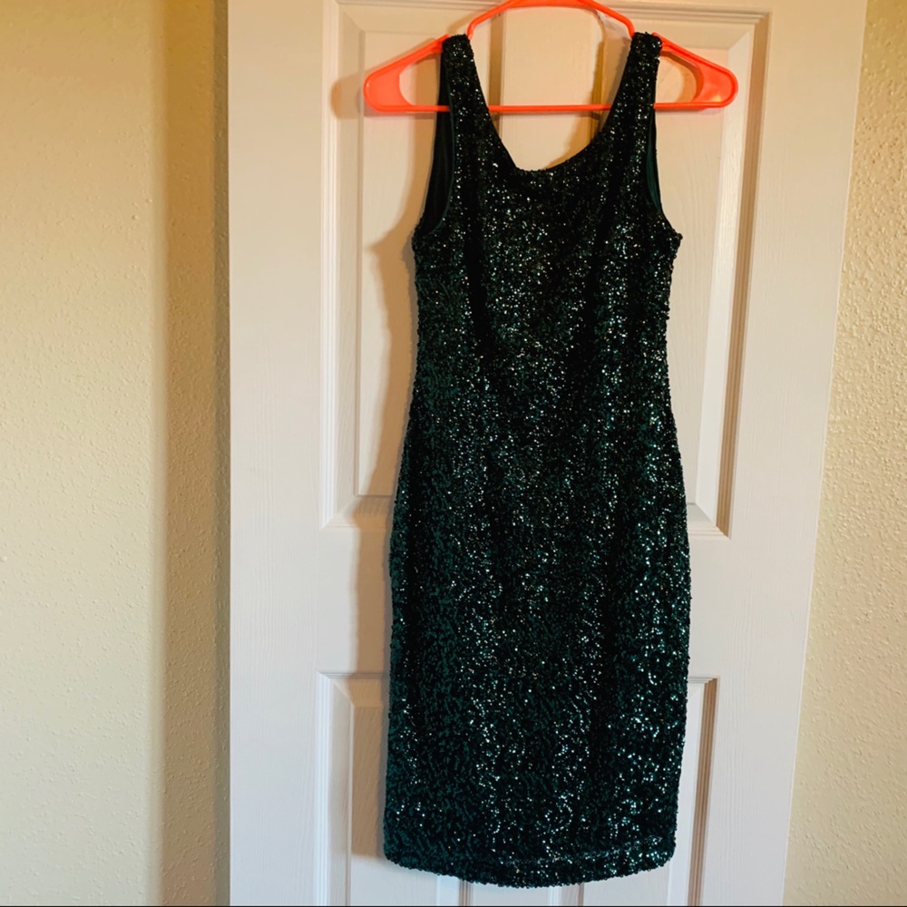 Emeral Green Sequin